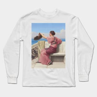 A Signal by John William Godward Long Sleeve T-Shirt